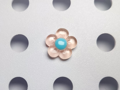 Pastel Jelly Flower Clog Charms