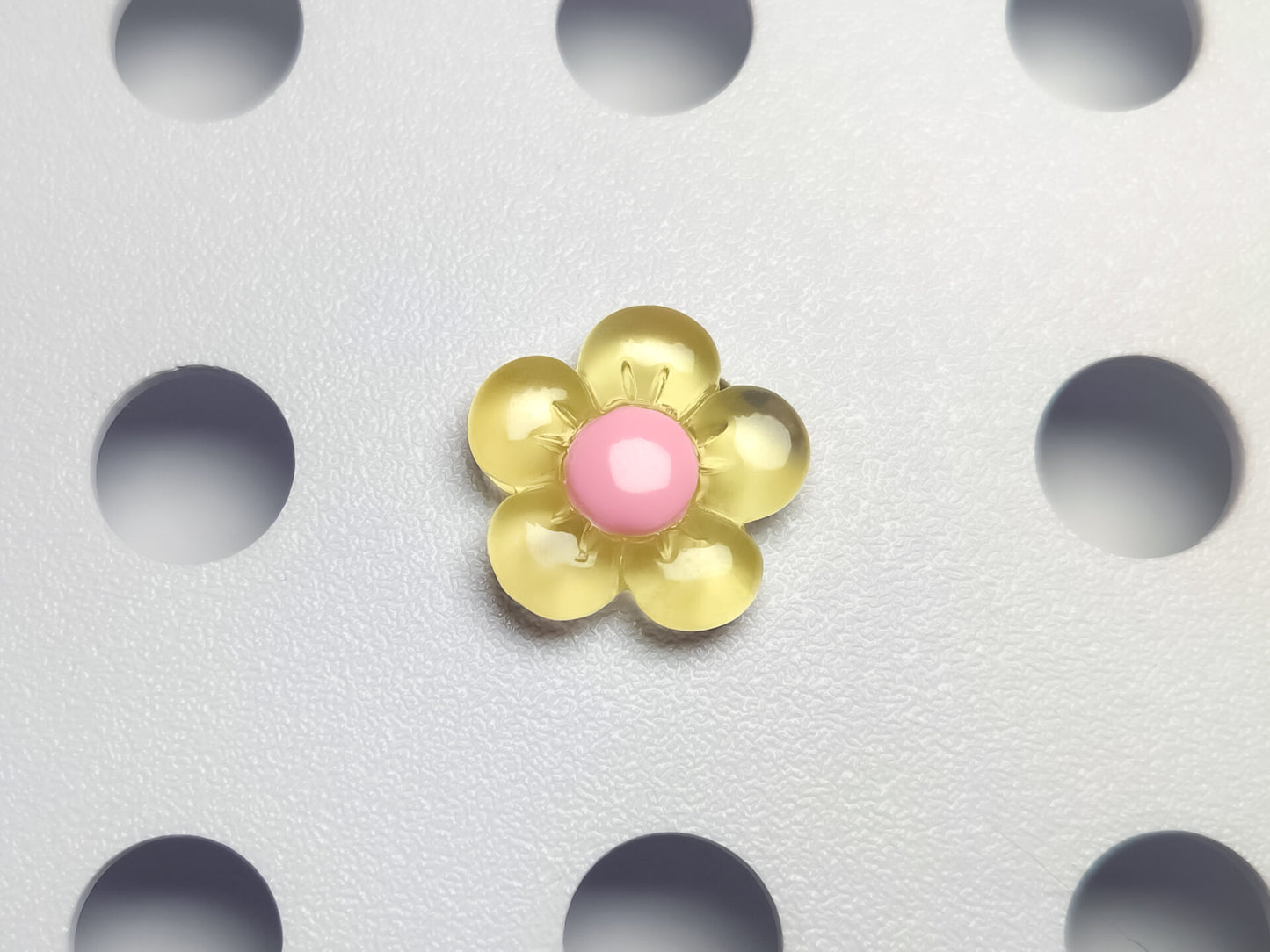Pastel Jelly Flower Clog Charms