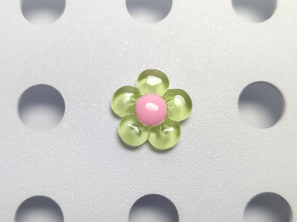 Pastel Jelly Flower Clog Charms