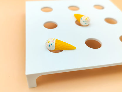 Ice Cream Cone Clog Charms