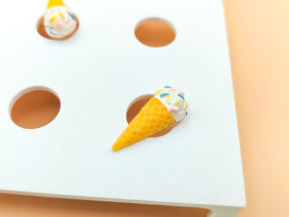 Ice Cream Cone Clog Charms