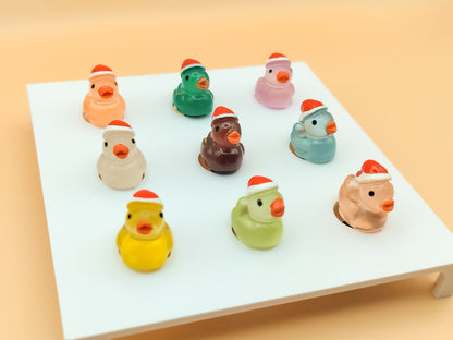 Santa Ducky Clog Charms