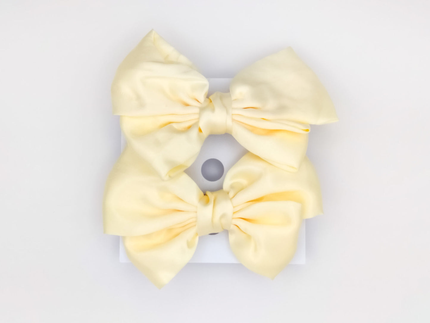 Satin Bow Clog Charms Set