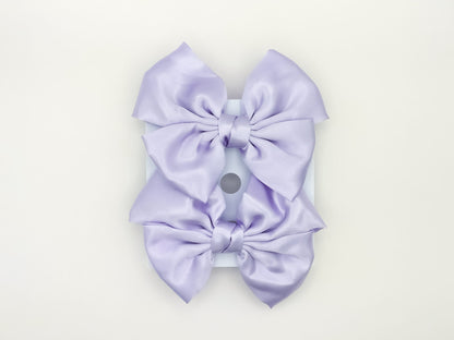 Satin Bow Clog Charms Set