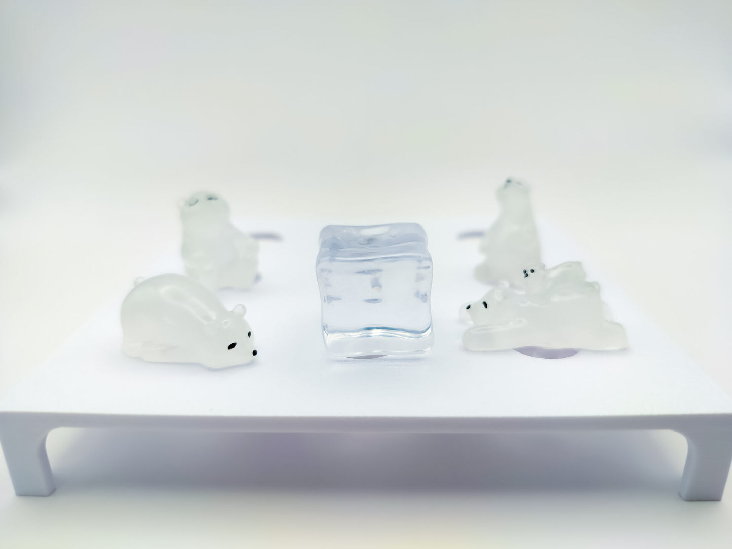 Polar Bears Clog Charms 5pc Set