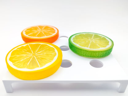 Citrus Slice Clog Charms