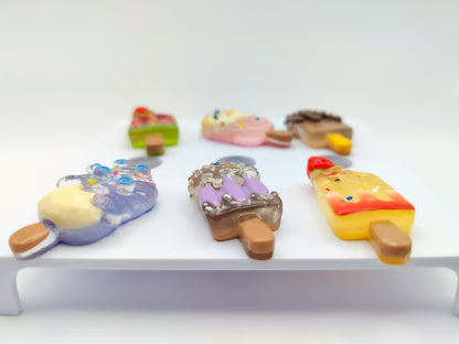 Fruit Popsicle Clog Charms