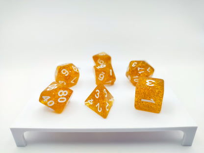 D&D Dice Clog Charm 7pc Set