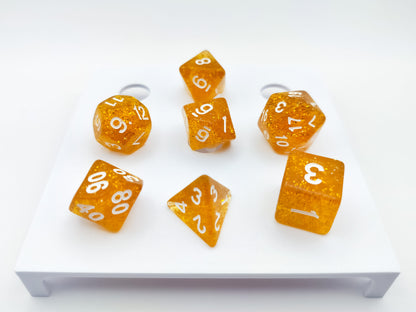 D&D Dice Clog Charm 7pc Set