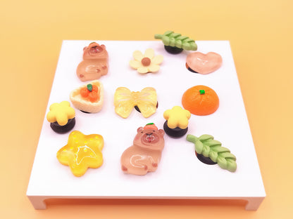 Cozy Autumn Clog Charm 12pc Set