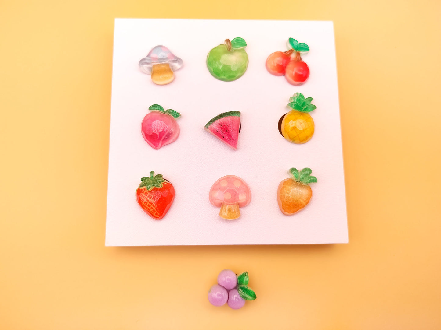 Fruit Clog Charms