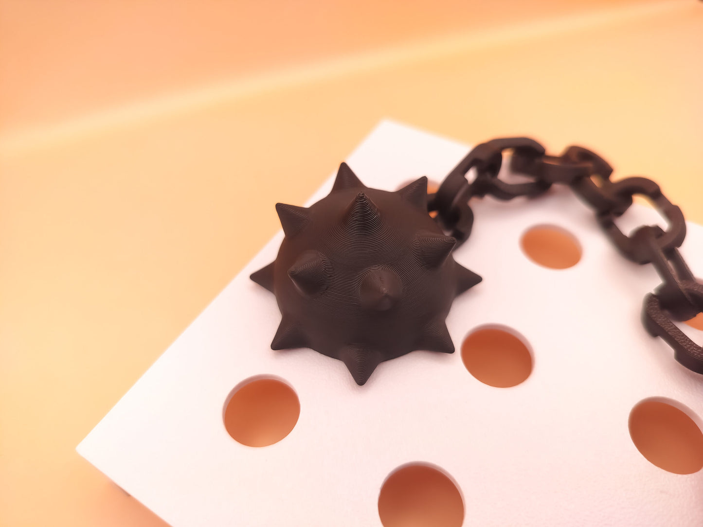 Morning Star Clog Chain Charm