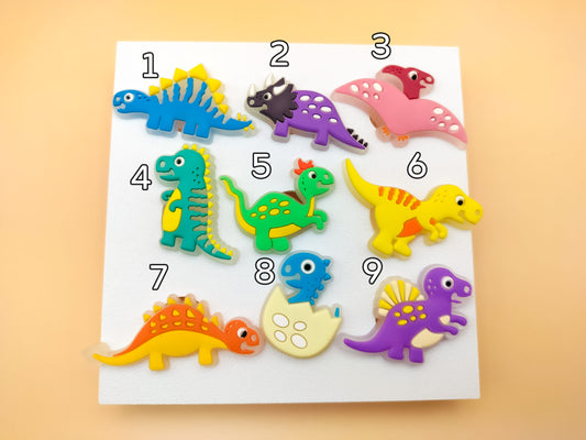 Luminous Dinosaur Clog Charms