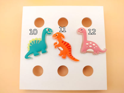 Luminous Dinosaur Clog Charms