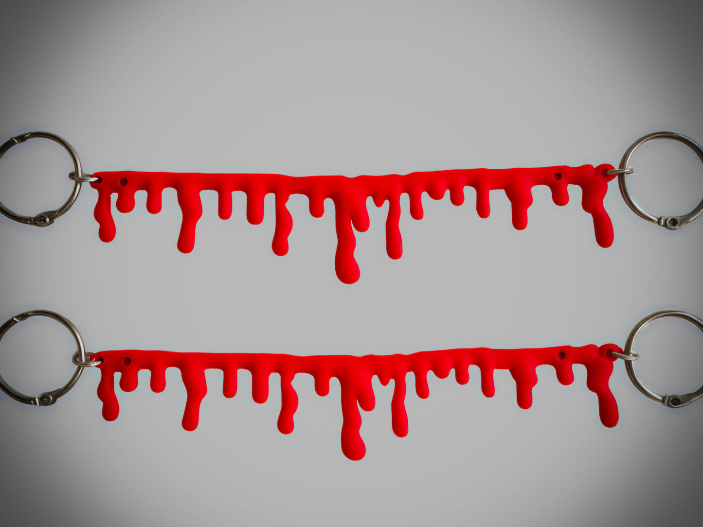 Blood Drop Clog Chains 2pc Set