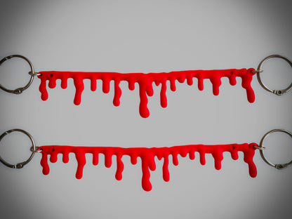 Blood Drop Clog Chains 2pc Set