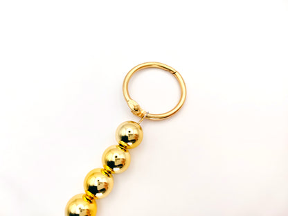 Metallic Pearl Clog Chains 2pc Set
