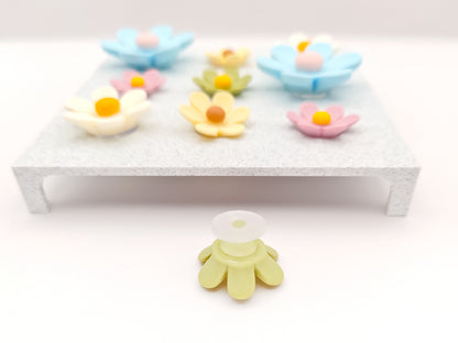 Blaubeer-Blumen-Clog-Anhänger 10er Set