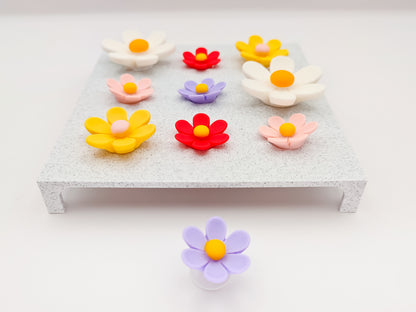 Sunset Flowers Clog Charm 10pc Set