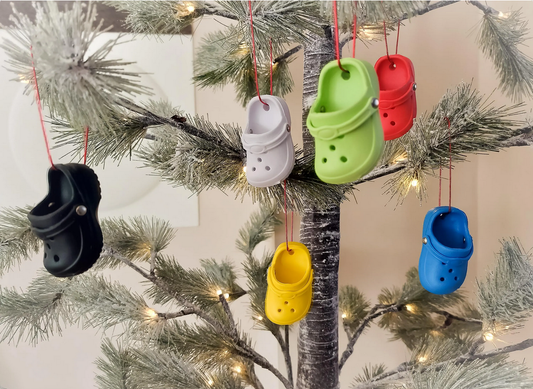 Mini Clog Christmas Ornament