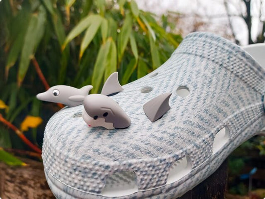 Shark & Dolphin 3D Clog Charms
