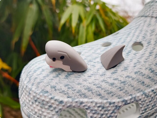 Shark & Dolphin 3D Clog Charms
