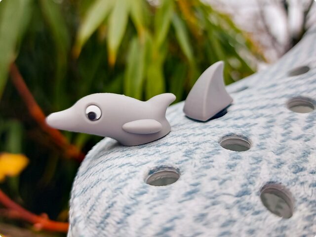 Shark & Dolphin 3D Clog Charms