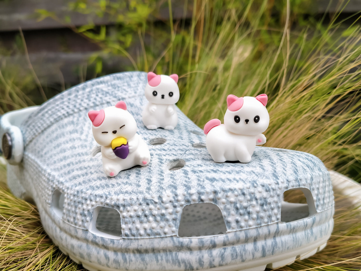Cute Cat Clog Charms
