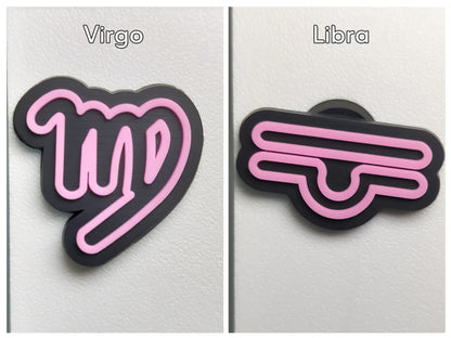 Zodiac Sign Clog Charms