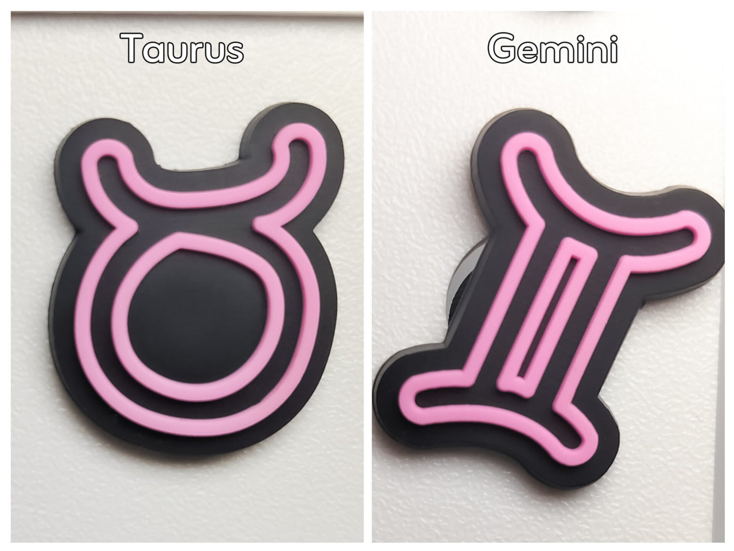Zodiac Sign Clog Charms