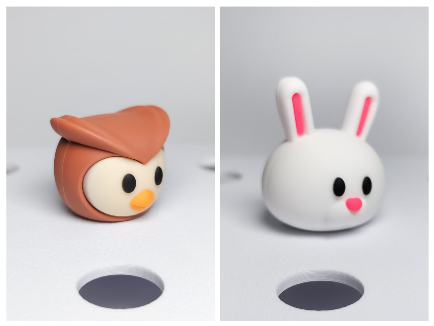 Animal Faces Clog Charms