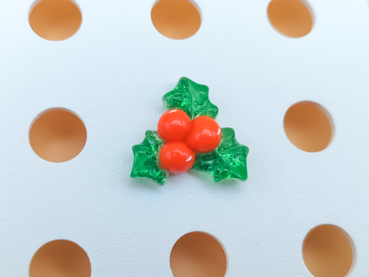 Christmas Glitter Clog Charms