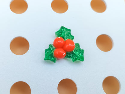 Christmas Glitter Clog Charms