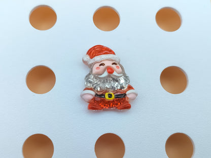 Christmas Glitter Clog Charms