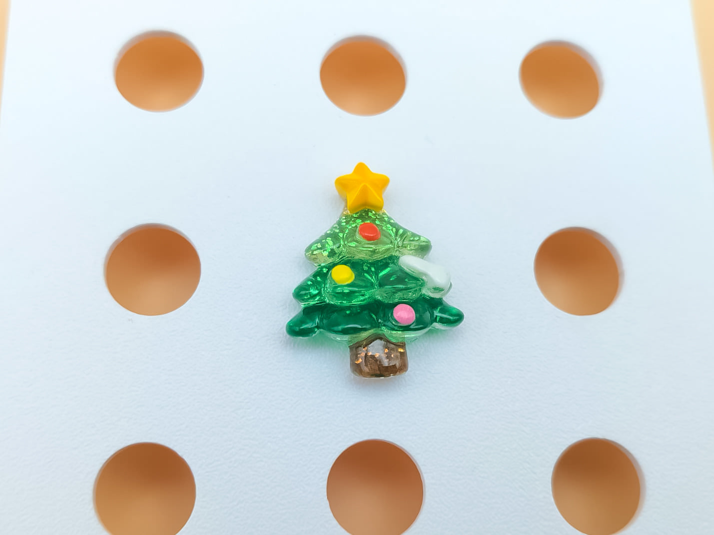 Christmas Glitter Clog Charms