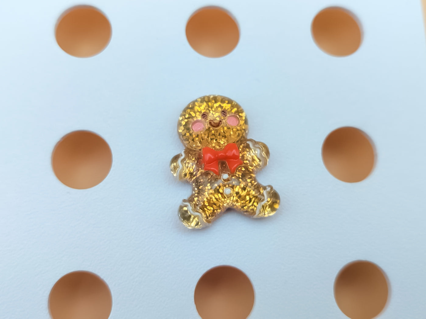 Christmas Glitter Clog Charms