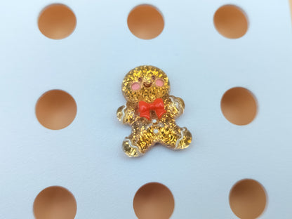 Christmas Glitter Clog Charms