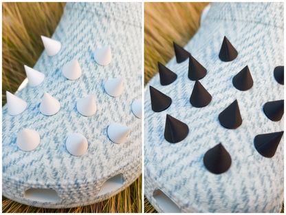 Studs & Spikes Clog Charms