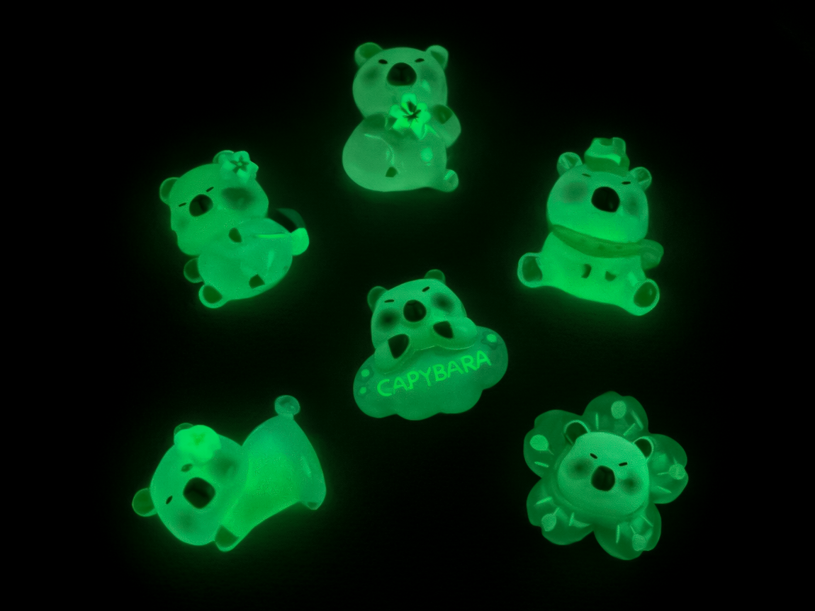 Kawaii Capybara Clog Charms