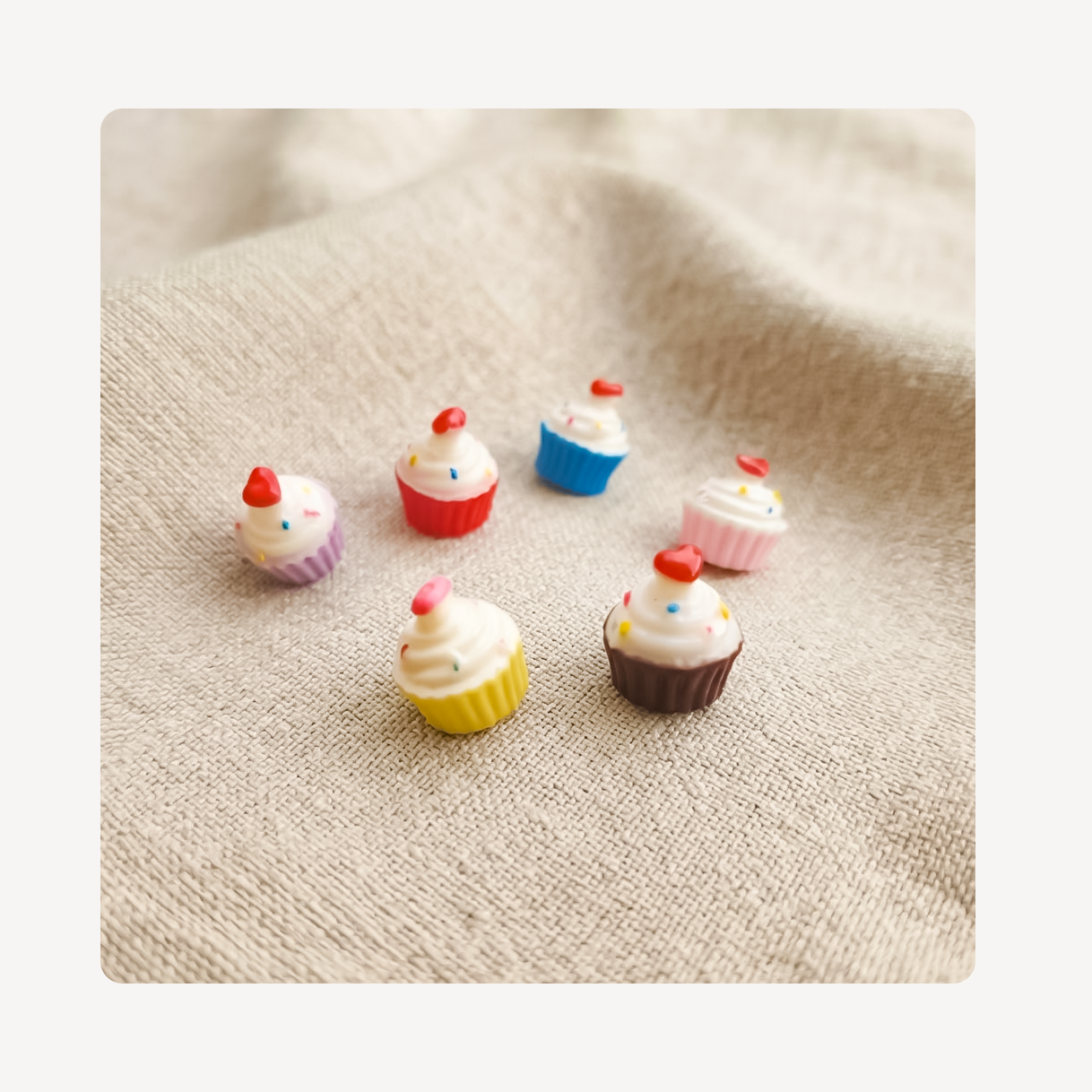 Mini-Cupcake Clog-Anhänger