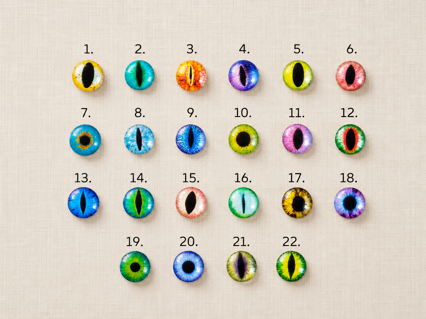 Fantasy Eye Clog Charms