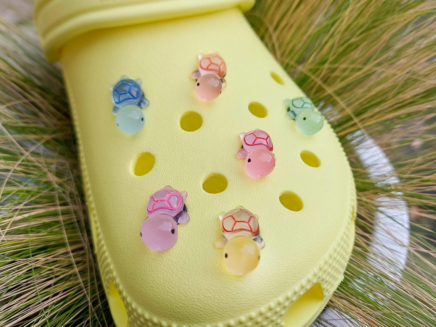 Mini Turtle Clog Charms