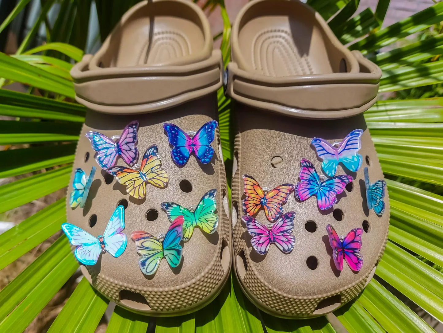 Butterfly Clog Charms