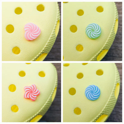 Swirl Candy Clog Charms