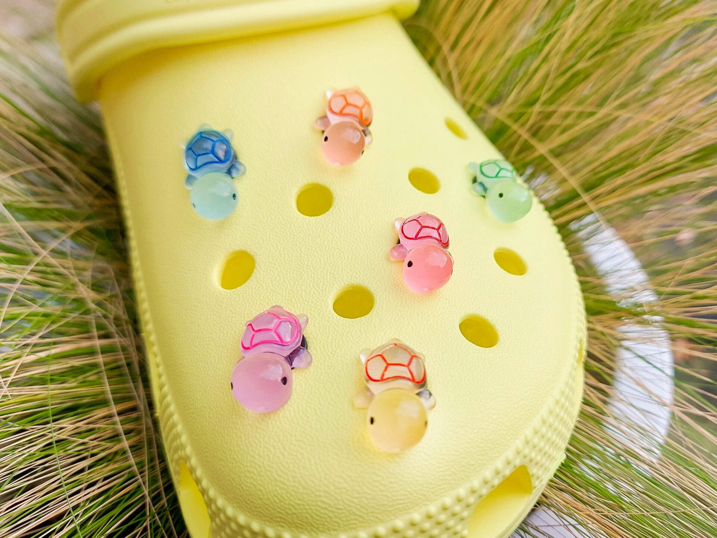 Mini Turtle Clog Charms