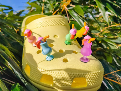 Beach Cocktail Clog Charms