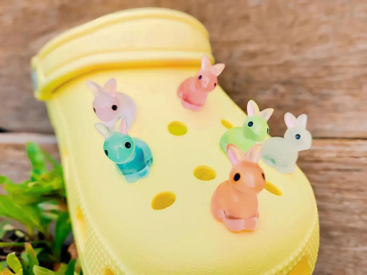 Bunny Clog Charms