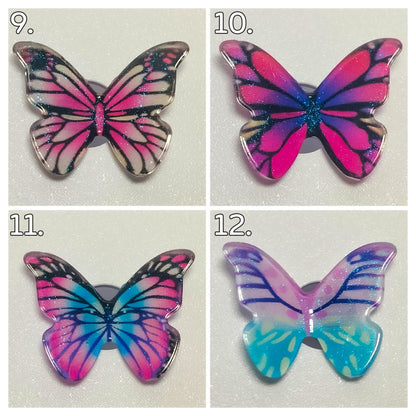 Butterfly Clog Charms
