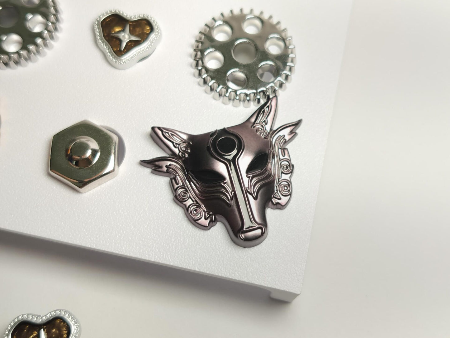 Steampunk Clog Charm 10pc Set