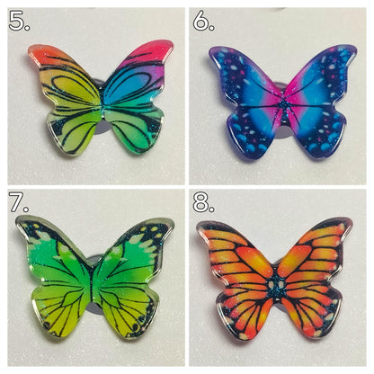 Butterfly Clog Charms
